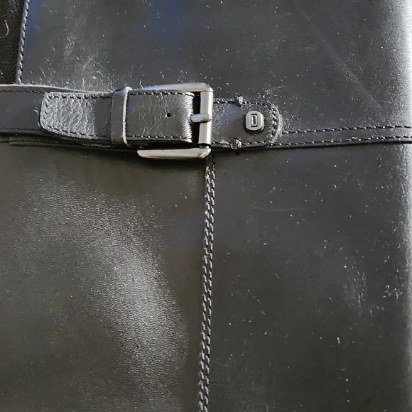 Bandolino Black Leather Knee High Boots - Picture 7 of 15